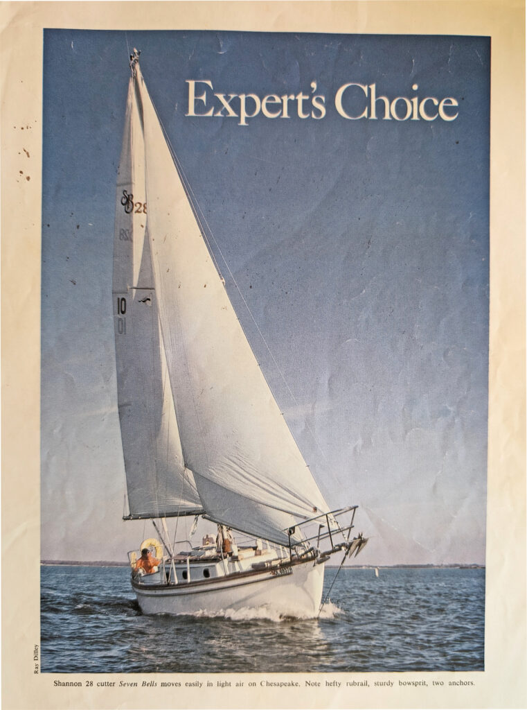 shannon 28 ft sailboat